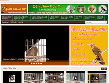 Tablet Screenshot of chimhoamihot.com